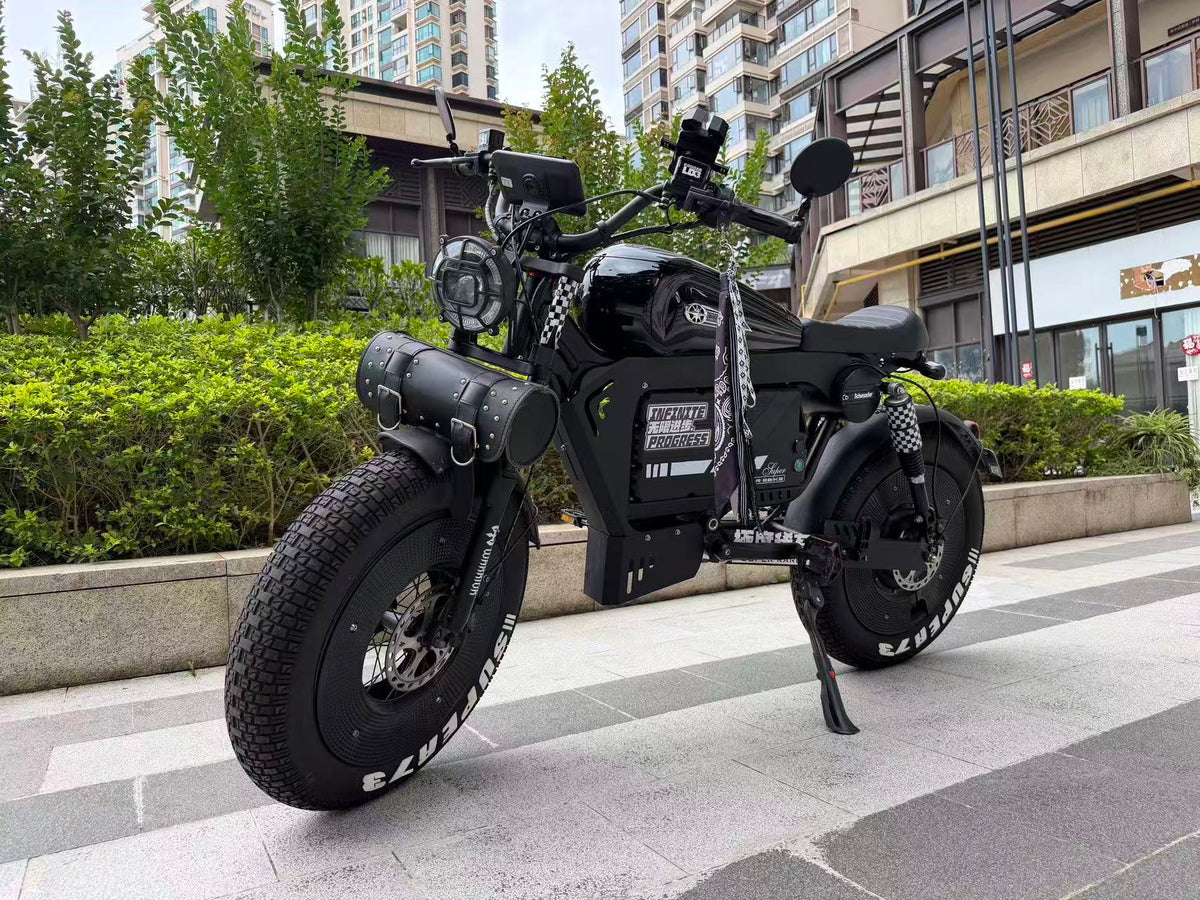 UK Orders Only | OWAY SK-1 Panther Long Range High-Speed Fat Tire Electric Bike
