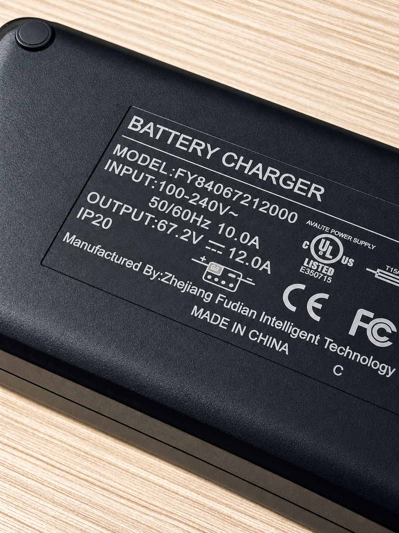 SK-1 10A Super Fast Battery Charger – US Standard Plug | 3–4 Hour Charging Time