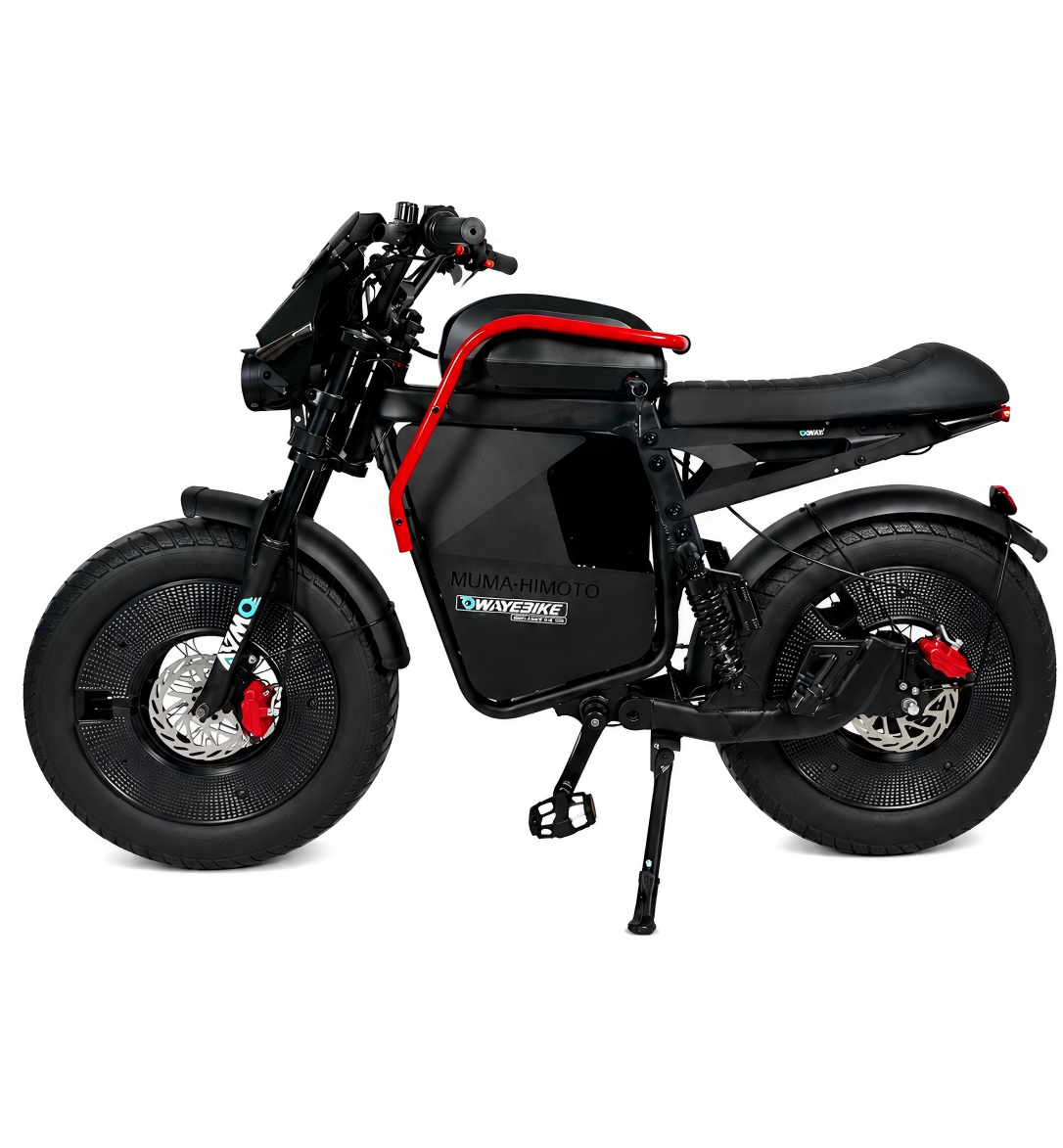 OWAY X1 Retro Fat Tire Electric Bike, High Speed Long Range Electric Bicycle for Adults