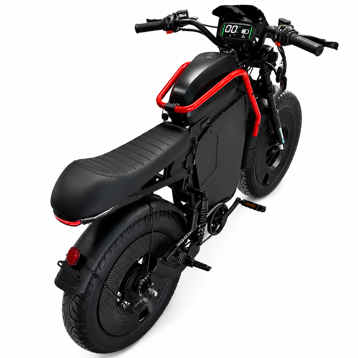 OWAY X1 Retro Fat Tire Electric Bike, High Speed Long Range Electric Bicycle for Adults