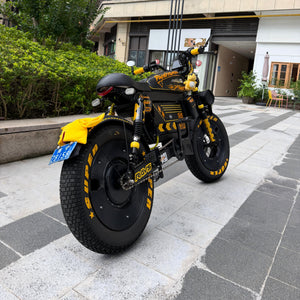 OWAY SK-1 Bumblebee Edition | Customized 1500W 48v 30ah 100km Range Retro Fat Tire Electric Bike with Premium Performance