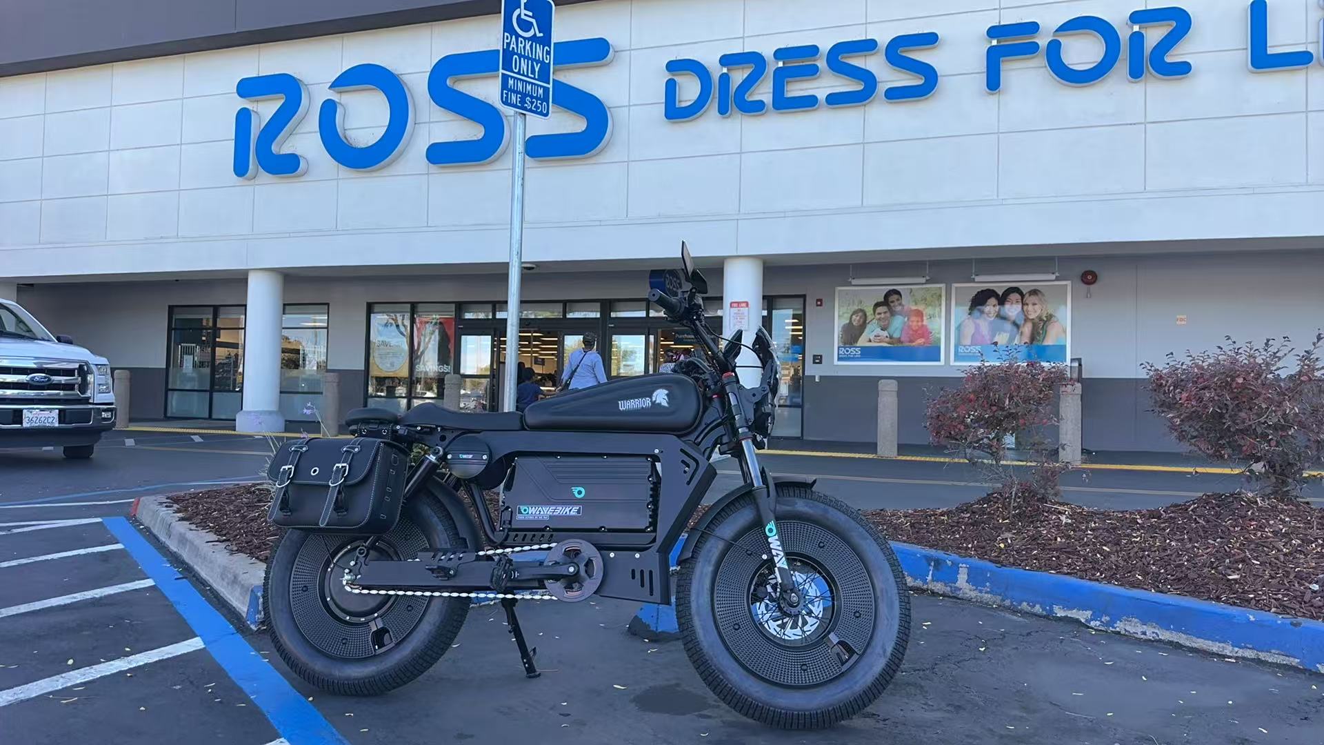 Oway LITE 1500W Retro Cruiser Electric Bike | 70km/h High Speed | Removable lithium battery