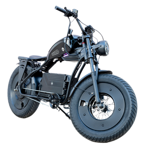 Retro 1500W Fat Tire E-Bike – Powerful & Comfortable Cruiser Ride