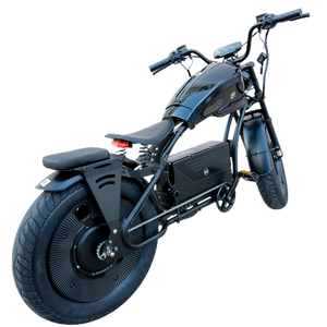 Retro 1500W Fat Tire E-Bike – Powerful & Comfortable Cruiser Ride