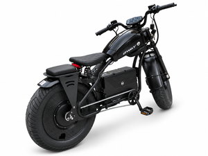 Retro 1500W 60Ah Long Range  Fat Tire E-Bike – Powerful & Comfortable Cruiser Ride