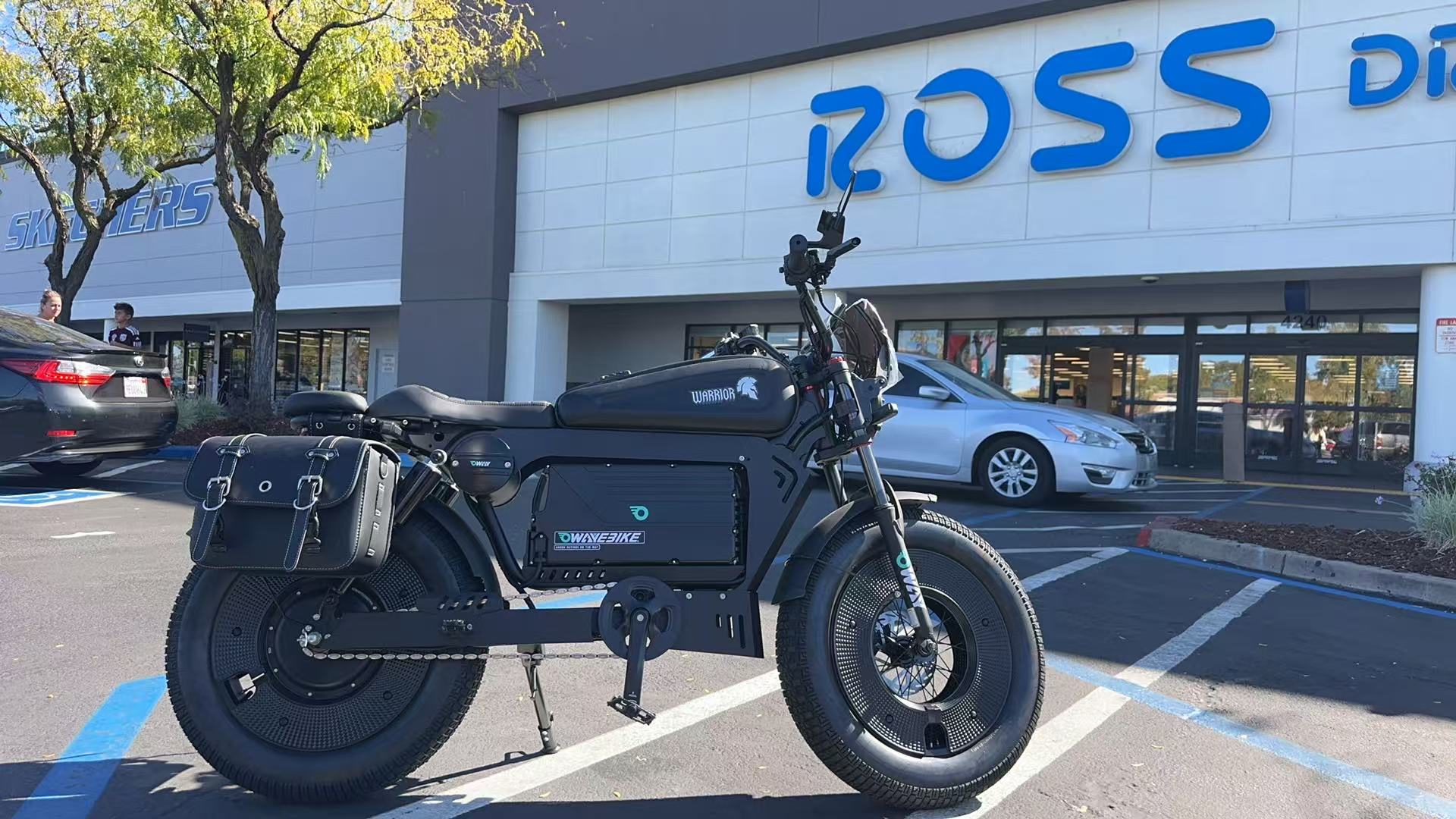 Oway LITE 1500W Retro Cruiser Electric Bike | 70km/h High Speed | Removable lithium battery