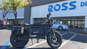 Oway LITE 1500W Retro Cruiser Electric Bike | 70km/h High Speed | Removable lithium battery