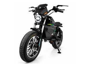 OWAY SK-1 SUPER+ 3000W High Speed Fat Tire E-Bike | 60V 50Ah Long Range Battery, Bluetooth Speaker, RGB Light Strip, Anti-Theft Combo Lock & Battery Safety Protection