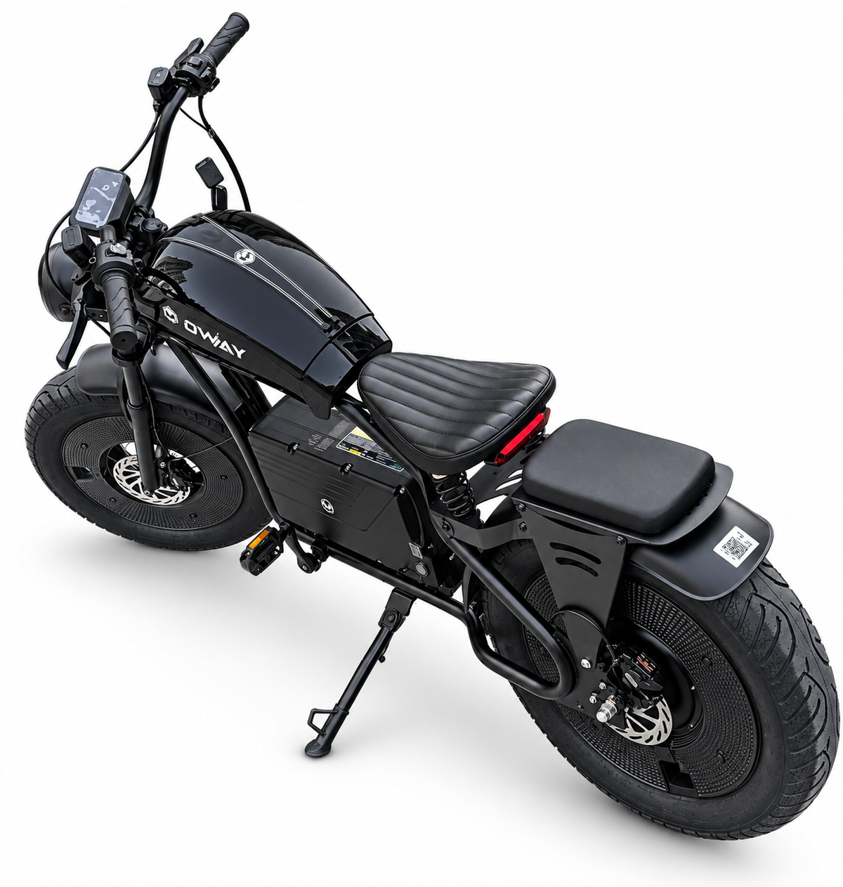 Retro 1500W 60Ah Long Range  Fat Tire E-Bike – Powerful & Comfortable Cruiser Ride