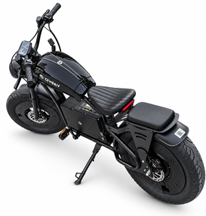 Retro 1500W 60Ah Long Range  Fat Tire E-Bike – Powerful & Comfortable Cruiser Ride