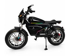 OWAY SK-1 SUPER+ 3000W High Speed Fat Tire E-Bike | 60V 50Ah Long Range Battery, Bluetooth Speaker, RGB Light Strip, Anti-Theft Combo Lock & Battery Safety Protection