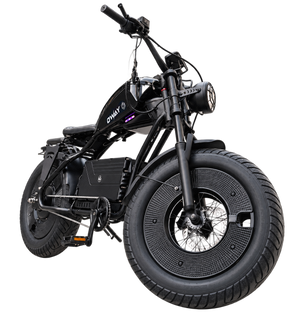 Retro 1500W 60Ah Long Range  Fat Tire E-Bike – Powerful & Comfortable Cruiser Ride