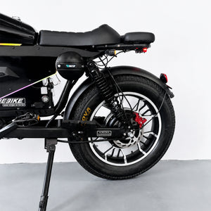 OWAY SK-1 Super Electric Bike 3000W Brushless Motor 60V 50Ah Full Suspension Ebike, 50MPH, 100-Mile Range, GPS, Adjustable RGB Battery Armor, New Windshield High-Strength Aluminum Alloy Wheels