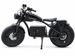 Retro 1500W 60Ah Long Range  Fat Tire E-Bike – Powerful & Comfortable Cruiser Ride