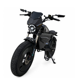 3000W High Speed Retro Smart Fat Tire E-Bike for Adults, 60V 50Ah Long Range Battery City Electric Bicycle, Equipped with Cruise Control, Bluetooth Audio, Speed Limiter and Anti-Theft System