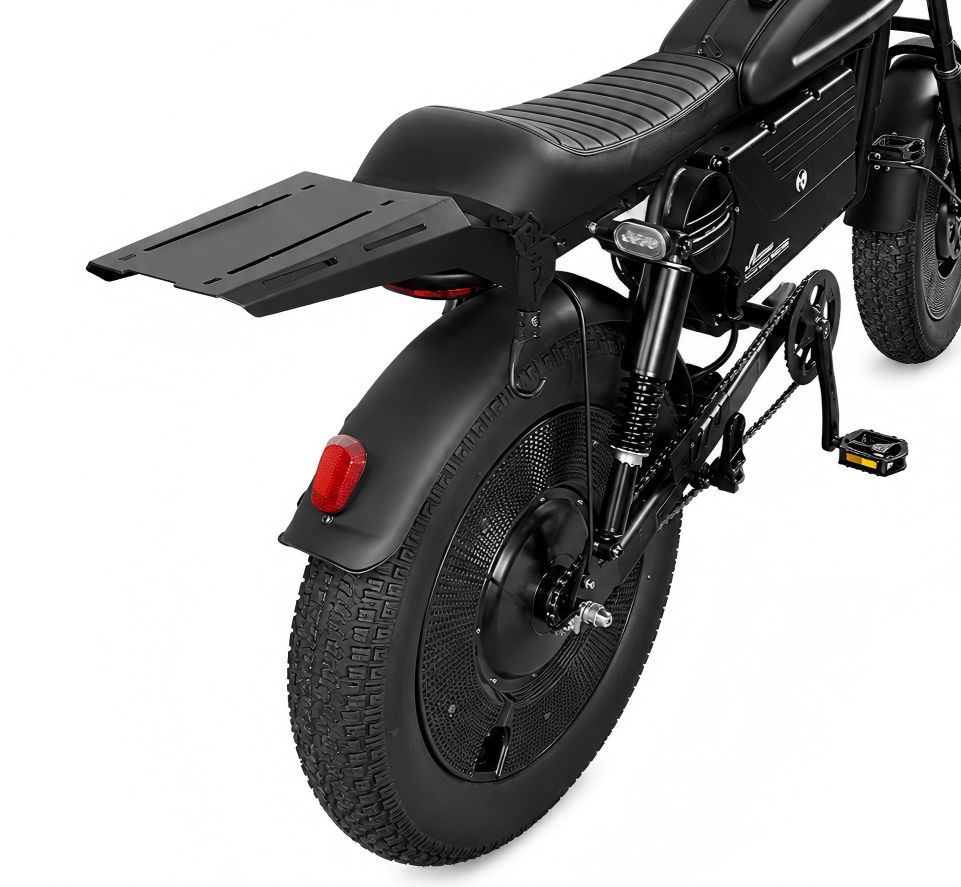 OWAY Black Warrior Extended Rear Fender Bracket Mudguard Extension Plate