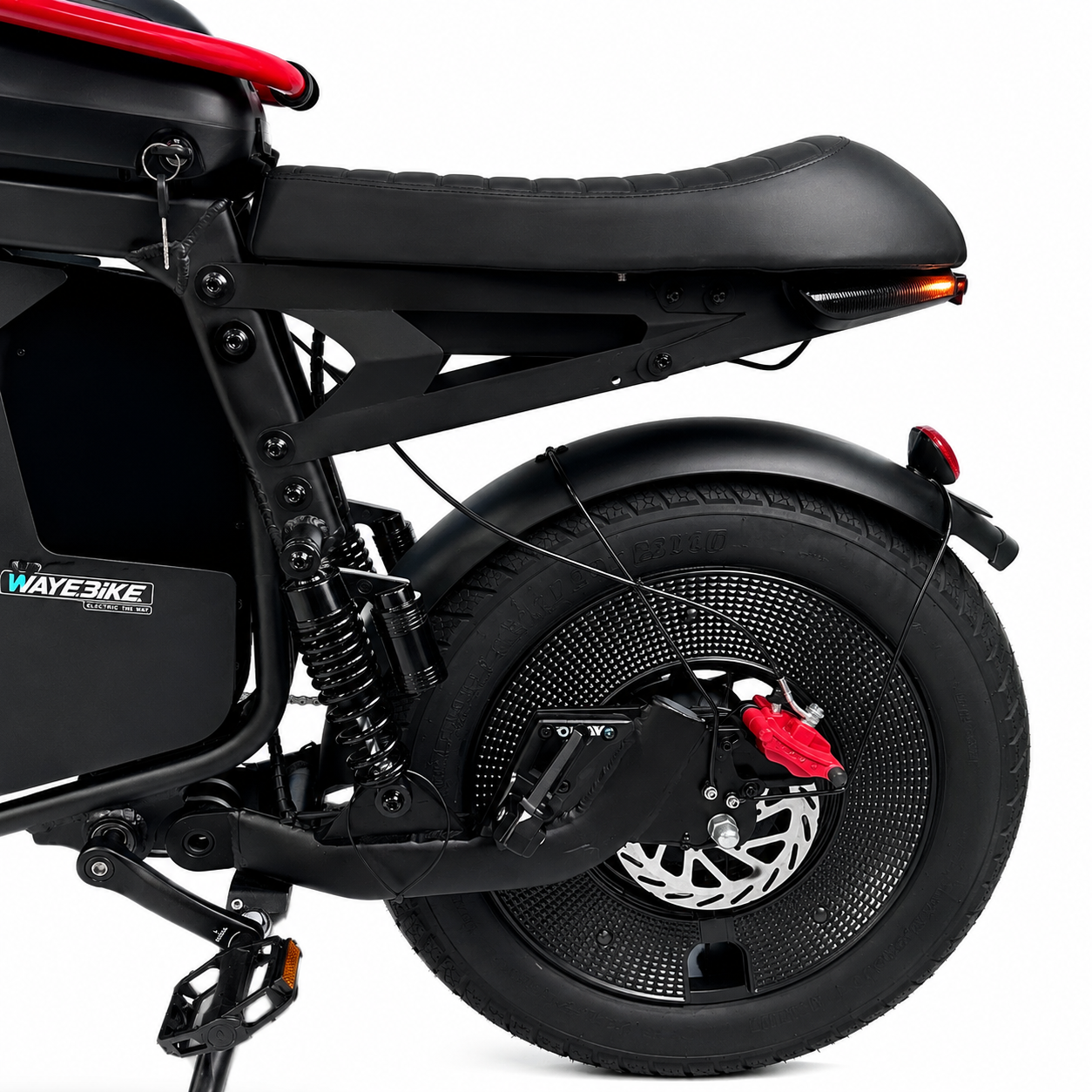 OWAY X1 Retro Fat Tire Electric Bike, High Speed Long Range Electric Bicycle for Adults